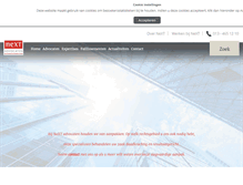 Tablet Screenshot of nextadvocaten.nl